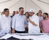 Eduardo Braga e ministro de Portos acompanham avanço das obras do Porto da Manaus Moderna