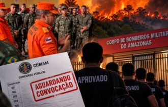 Enquanto bombeiros treinam brigadistas, aprovados do concurso cobram convocação no AM