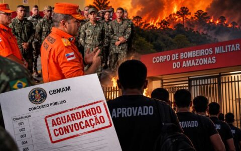 Enquanto bombeiros treinam brigadistas, aprovados do concurso cobram convocação no AM