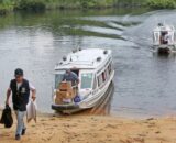 Estiagem não deve afetar transporte de urnas para áreas rurais do Amazonas