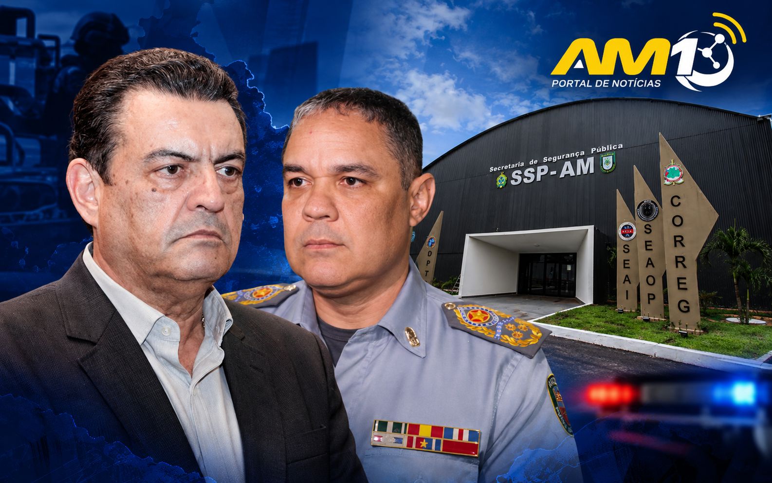 Ex-comandantes da SSP-AM no governo Wilson Lima amargam derrotas nas urnas