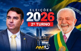 Flávio Bolsonaro e Lula empatam em 50% no segundo turno, aponta PoderData/Aya