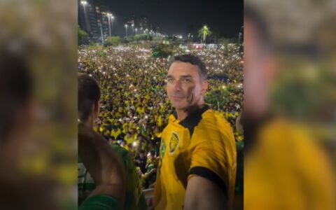 Flávio Bolsonaro promete combater queimadas e ampliar investimentos no Amazonas