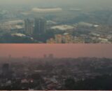 Qualidade do ar em Manaus deixa cidade encoberta por fumaça de queimadas (Fotos: Divulgação CM7)