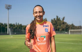 Gigi Pires comemora estreia na Copa do Mundo Sub-17