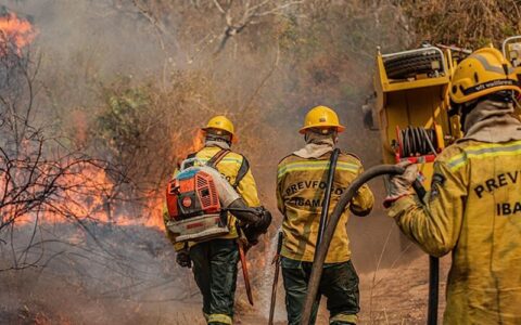 Ibama anuncia três aeronaves para queimadas após Bombeiros relatarem negativa federal