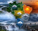 Inmet prevê chuvas e temperaturas acima da média em regiões do Brasil em novembro
