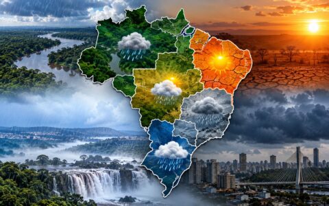 Inmet prevê chuvas e temperaturas acima da média em regiões do Brasil em novembro