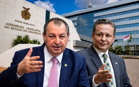 Jantar de Adjuto Afonso com Omar Aziz movimenta disputa pela presidência da Aleam