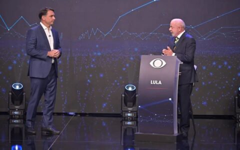 Lula e Flávio fazem primeiro debate das eleições na TV Band