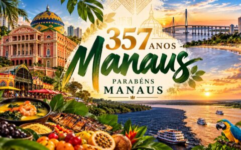 Manaus 357 anos: uma cidade que nasceu dos rios e cresceu com a Amazônia