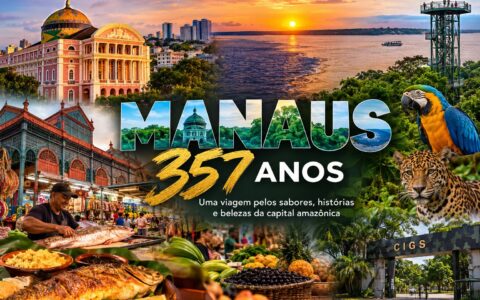Manaus, 357 anos: uma viagem pelos sabores, histórias e belezas da capital amazônica