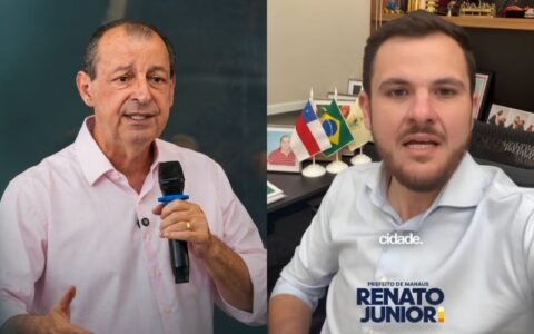 'Manaus precisa do apoio do Estado': Renato Junior reforça aliança com Omar