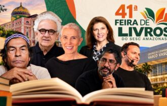 Milton Hatoum, Ailton Krenak e Jeferson Tenório participam da Feira de Livros do Sesc em Manaus