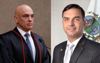 Moraes pede manifestação ao PGR sobre visita de Flávio a Bolsonaro