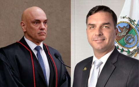 Moraes pede manifestação ao PGR sobre visita de Flávio a Bolsonaro