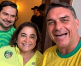 Na reta final, Maria do Carmo busca reforço de Flávio Bolsonaro para tentar virar eleição no Amazonas