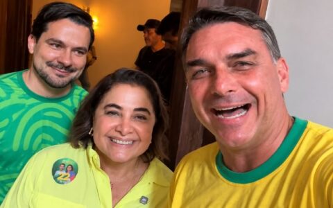 Na reta final, Maria do Carmo busca reforço de Flávio Bolsonaro para tentar virar eleição no Amazonas