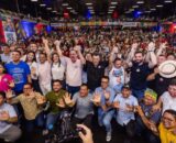 Omar Aziz reúne aliados de seis partidos em ato de apoio em Manaus