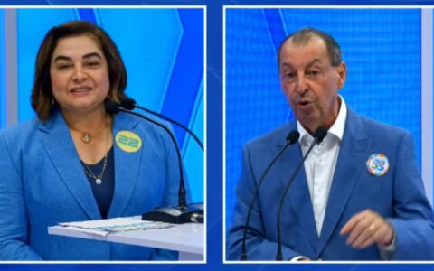 'É com nota 1 e 2 que a senhora quer governar o Amazonas?', dispara Omar contra Maria do Carmo