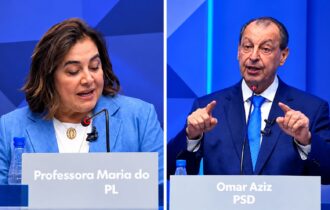 Omar cita caso de ligação clandestina de água na Fametro durante debate