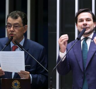 Parcial: Eduardo Braga e Capitão Alberto Neto lideram disputa ao Senado no AM