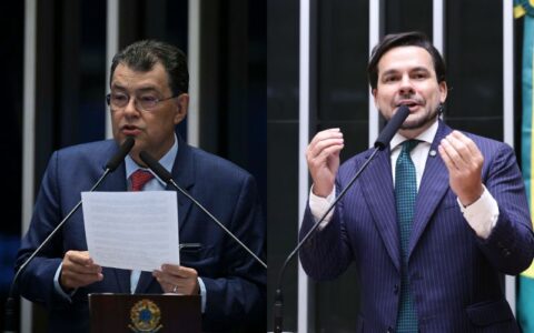 Parcial: Eduardo Braga e Capitão Alberto Neto lideram disputa ao Senado no AM