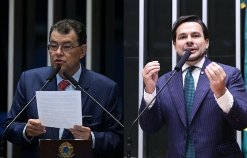 Parcial: Eduardo Braga e Capitão Alberto Neto lideram disputa ao Senado no AM