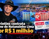 Parintins contrata show de Natanzinho Lima por R$ 1 milhão
