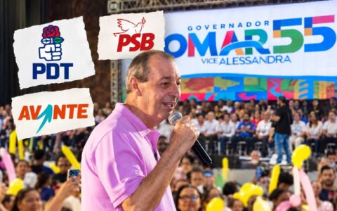 PDT se junta a PSB e Avante e declara apoio a Omar Aziz