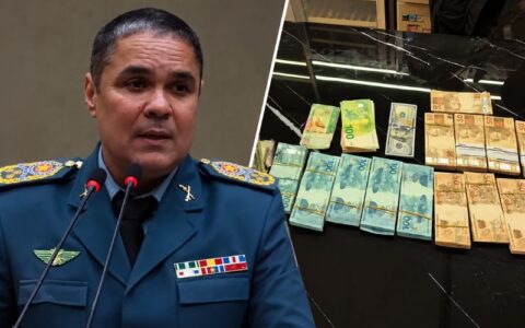 PF apreende R$ 100 mil e lista de nomes na casa de Coronel Vinícius Almeida