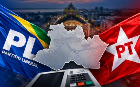PL cresce no AM e reduz distância para PT na disputa presidencial de 2026