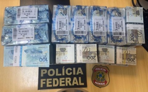 Polícia Federal prende duas pessoas e apreende R$ 1,64 milhão em espécie no AM