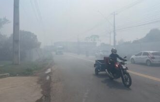 Prefeitura aponta Itacoatiara como principal origem da fumaça em Manaus