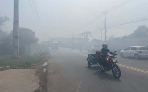 Prefeitura aponta Itacoatiara como principal origem da fumaça em Manaus