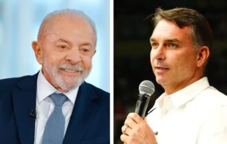 Quaest aponta empate técnico entre Flávio Bolsonaro e Lula no 2º turno