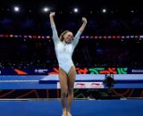 Rebeca Andrade conquista o tricampeonato no Mundial de Ginástica na Holanda