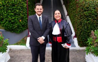 Renato Junior participa da recondução de Leda Mara no MP-AM