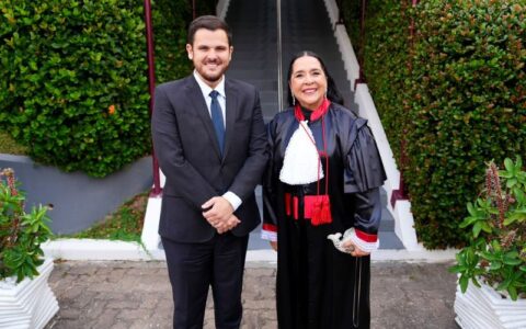 Renato Junior participa da recondução de Leda Mara no MP-AM