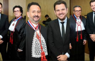 Renato Junior prestigia posse de novos desembargadores