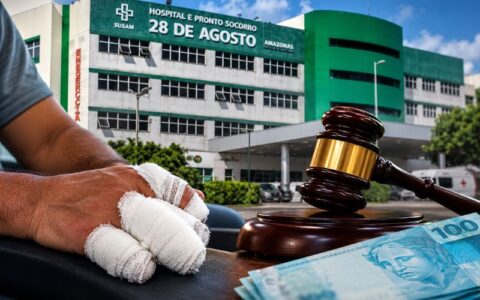 TJAM forma maioria para manter condenação do Estado em caso de amputação de dedos