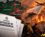 Três municípios do Amazonas decretam emergência por incêndios florestais