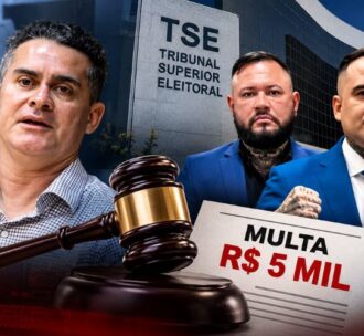 TSE mantém multa de R$ 5 mil contra Salazar e Kidson por propaganda negativa contra David