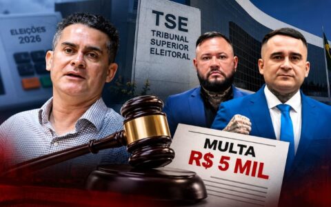 TSE mantém multa de R$ 5 mil contra Salazar e Kidson por propaganda negativa contra David