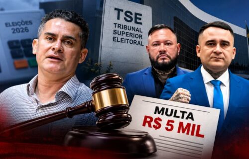 TSE mantém multa de R$ 5 mil contra Salazar e Kidson por propaganda negativa contra David