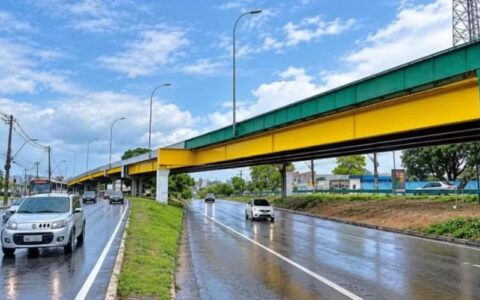 Viaduto da Avenida Mário Ypiranga será interditado durante a madrugada
