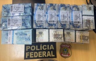 Polícia Federal prende duas pessoas e apreende R$ 1,64 milhão em espécie no AM